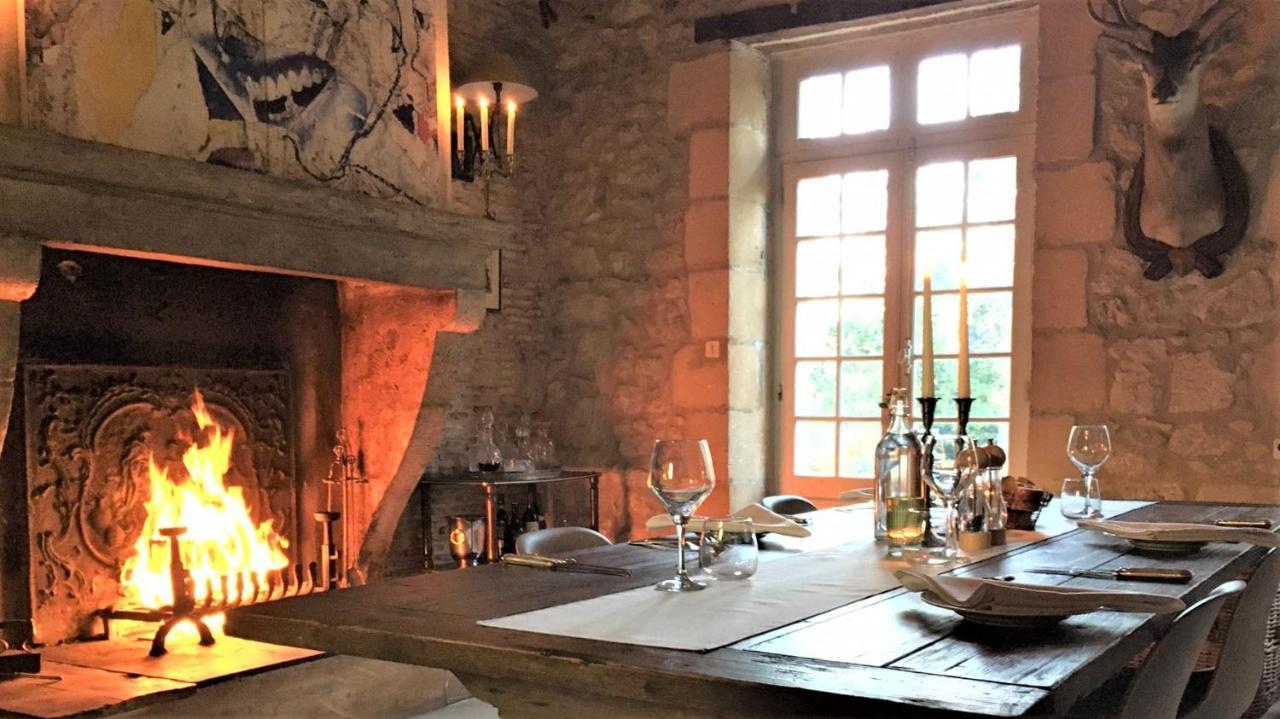 Manoir Du Bois Mignon Bed and Breakfast Le Fleix Eksteriør billede