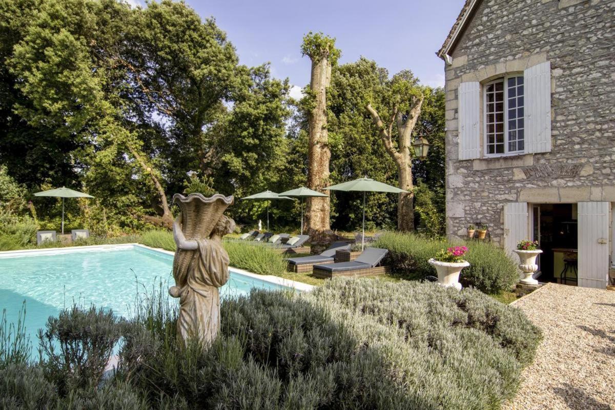 Manoir Du Bois Mignon Bed and Breakfast Le Fleix Eksteriør billede